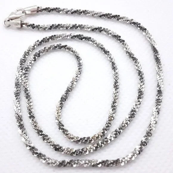CLOSET SALE!!   New sterling silver18 inch chain 5.4 grams - Picture 8 of 8